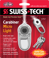 Carabiner Micro Light w/Clamshell