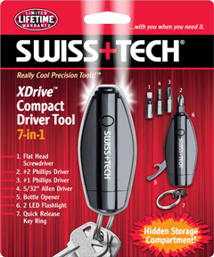 XDrive® Compact Driver Tool 7-in-1 w/Clamshell