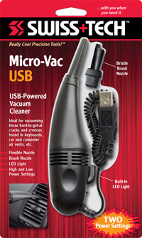 Micro-Vac USB w/Clamshell